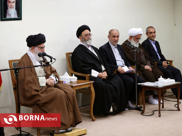دیدار اعضای ستاد نکوداشت علامه محمدتقی جعفری با رهبر انقلاب