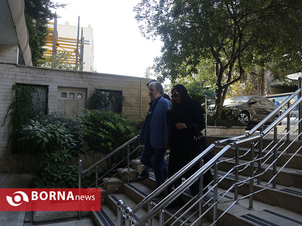 حضور سینماگران در منزل عزت الله انتظامی