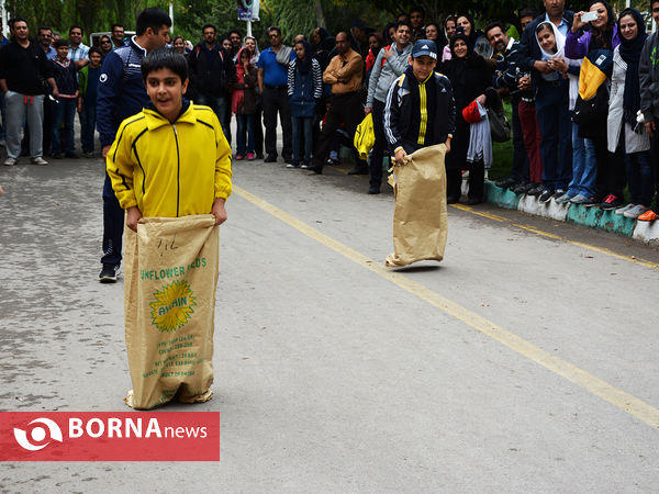 همايش دوچرخه سواری در پارک ناژوان اصفهان