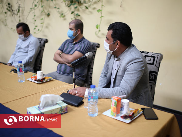 نشست خبری  مديرعامل صندوق حمايت از قهرمانان و پيشکسوتان ورزش
