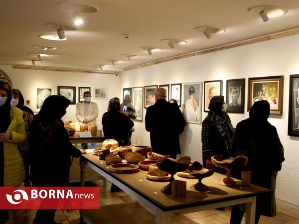 افتتاحییه نمایشگاه نقاشی های هنرمندان هنرکده کاندینسکی