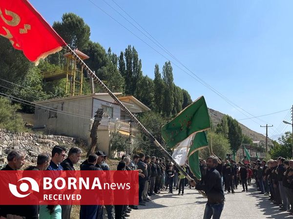 عزاداری حسینی در لاریجان