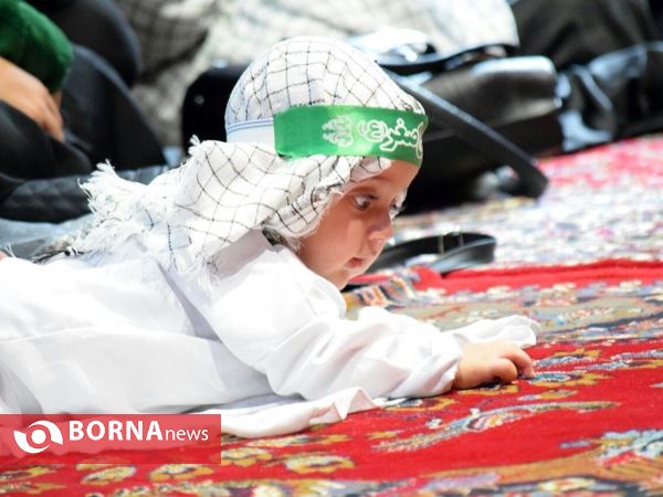 مراسم شیرخوارگان حسینی در خرم آباد