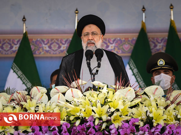 مراسم روز ارتش با حضور رییس جمهوری