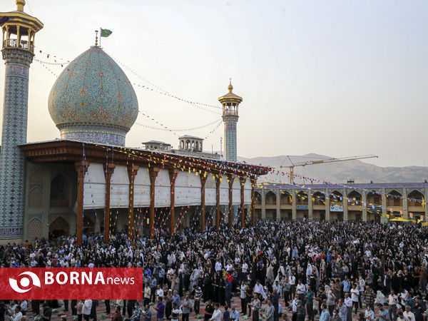 برگزاری مراسم دعای عرفه در حرم شاهچراغ(ع)