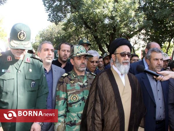 تشییع پیکر شهید جنگجو