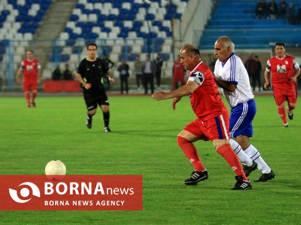 در حاشیه دیدار دوستانه پیشکسوتان تیم ملی _ پیشکسوتان ملوان