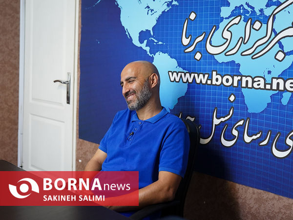 حضور  رامین محرم نژاد در خبرگزاری برنا 