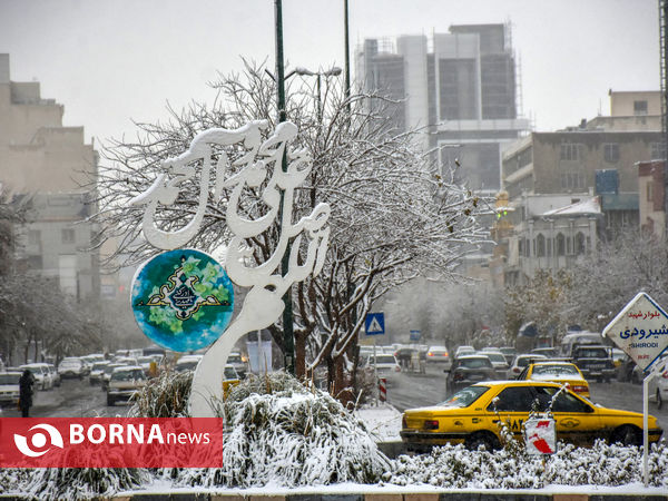 چهره زمستانی اراک در آخرین ماه پاییز