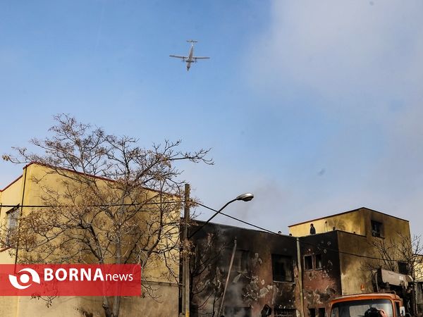 سقوط هواپیمایی نظامی در تبریز