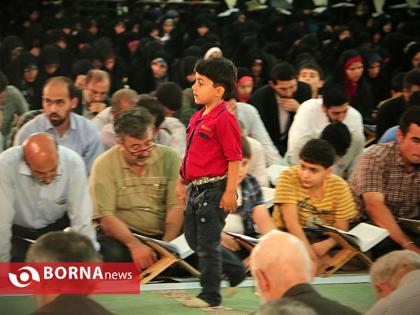 جزء خوانی قرآن کریم در تبریز