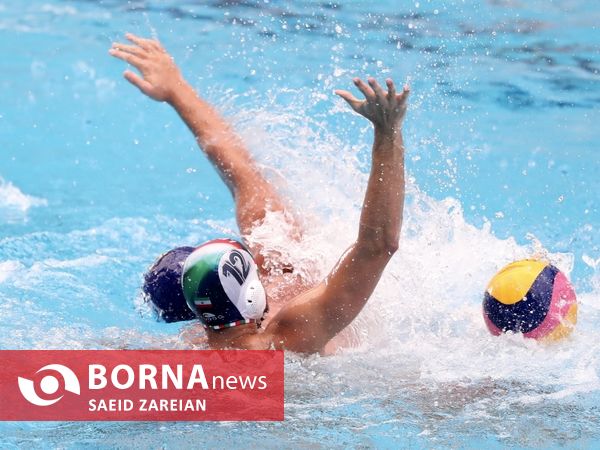 دیدار تیم های واترپلو ایران - چين