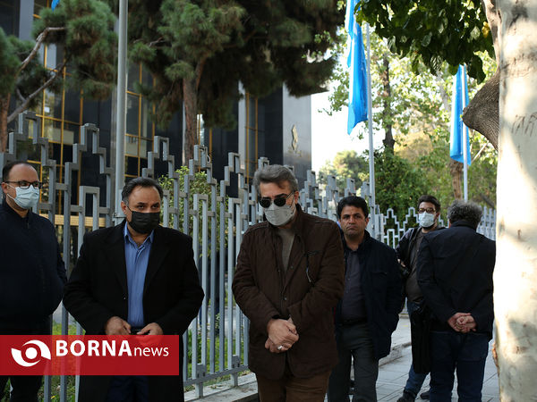 مراسم وداع با پورنگ پورشیرازی