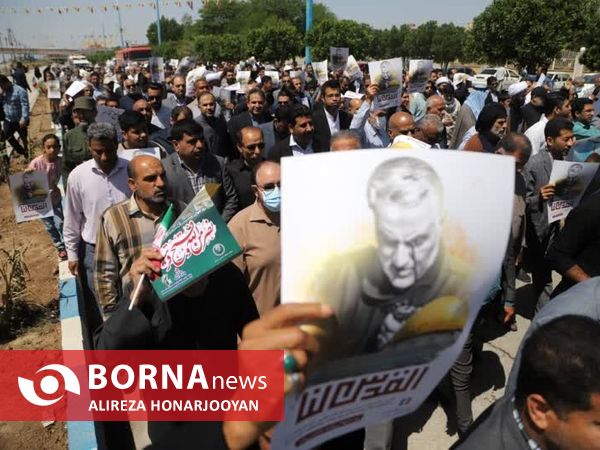 راهپیمایی روز جهانی قدس در خرمشهر