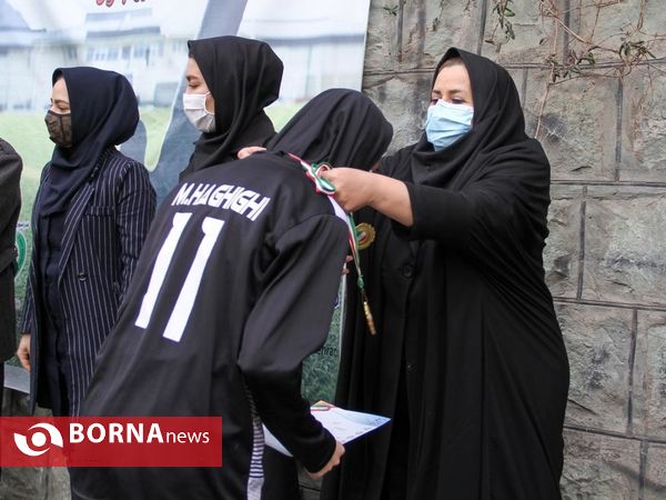 مراسم اختتامیه جشنواره هاکی بانوان استان تهران