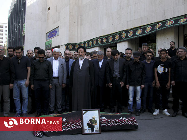 تشییع پیکر مهدی شادمانی