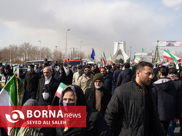 راهپیمایی ۲۲ بهمن - میدان آزادی تهران