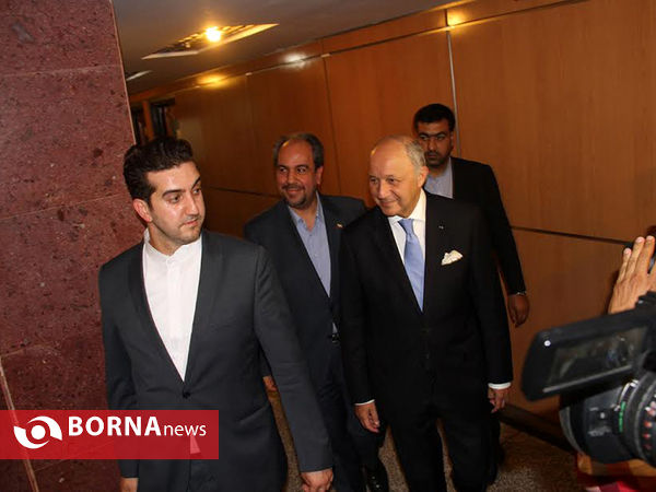 دیدار فابیوس و ظریف