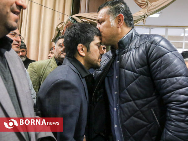 مراسم ختم پدر علیرضا دبیر