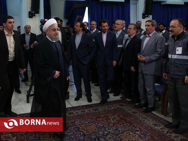   دکتر روحانی در دیدار دست اندرکاران اجرای طرح سرشماری عمومی نفوس و مسکن95