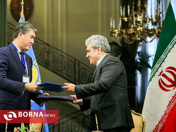 استقبال رسمی از رییس جمهور قزاقستان