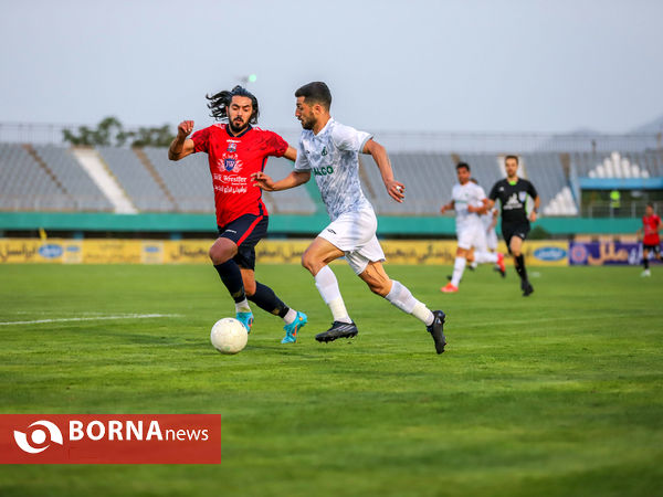 دیدار تیم های فوتبال آلومینیوم - نساجی