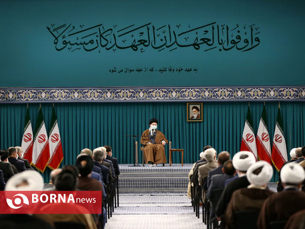 دیدار مسئولان نظام با مقام معظم رهبری