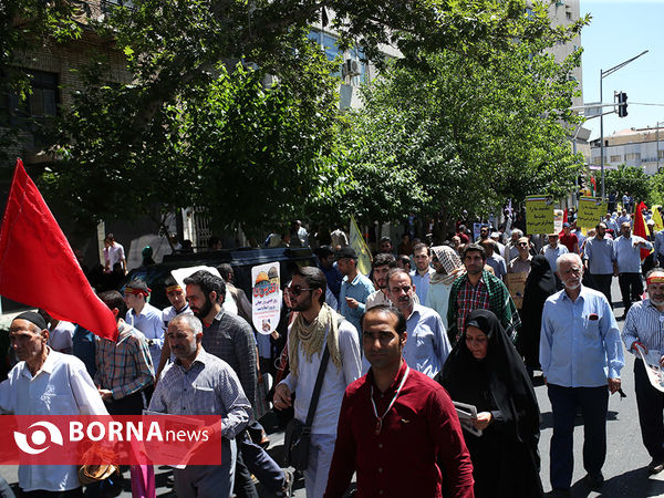 راهپیمایی روز جهانی قدس در تهران - ۱