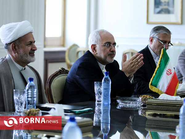 دیدار ظریف و بن علوی وزیر خارجه عمان