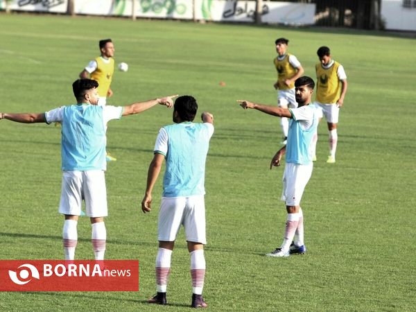 تمرینات تیم ملی فوتبال امید ایران
