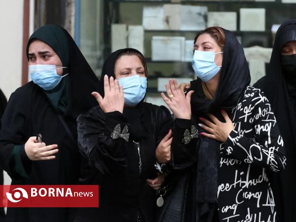 تشییع پیکر پاک دو شهید نیروی انتظامی در گیلان- لنگرود