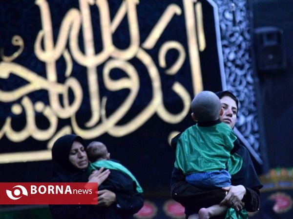 مراسم شیرخوارگان حسینی در خرم آباد