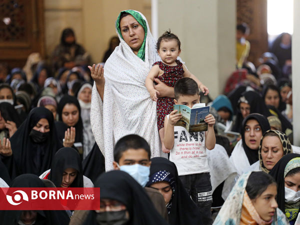 برگزاری مراسم دعای عرفه در حرم شاهچراغ(ع)