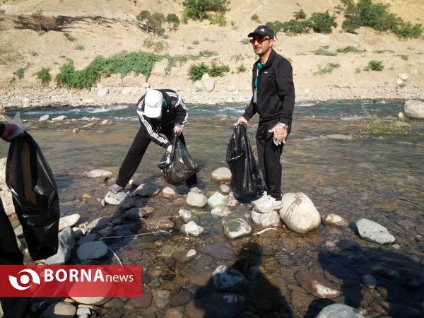 پاکداشت طبیعت حاشیه رودخانه جاجرود