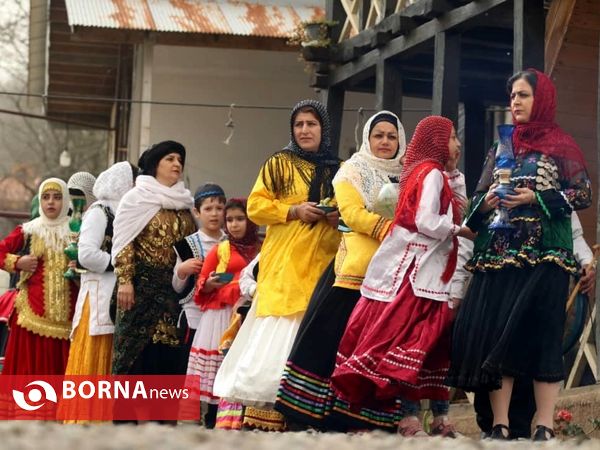 آئین سنتی سمنو پزان در شهرستان رودبار