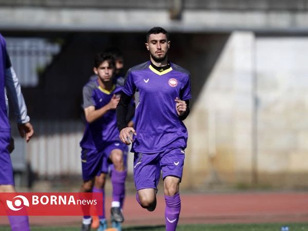 تمرینات تیم فوتبال سپیدرود رشت