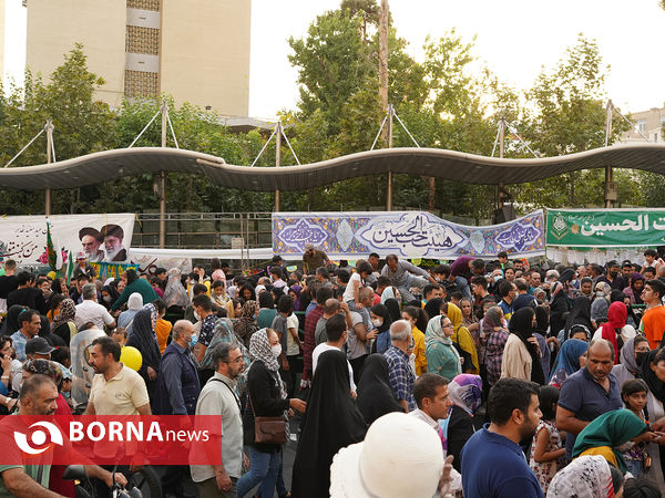 مهمانی ۱۰ کیلومتری به مناسبت عید غدیر