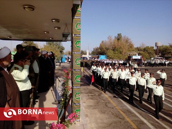 مراسم  صبحگاه نیروی انتظانی شرق استان تهران
