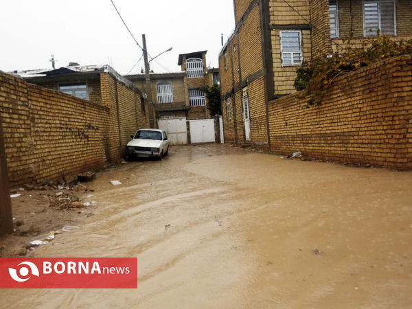 روستاهای اطراف شیراز روی آب