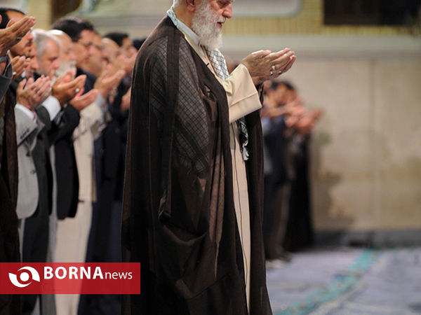 مراسم سوگواری امام علی (ع) درحضور رهبر معظم انقلاب