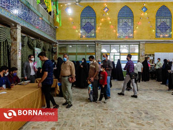 حضور مردم کرج در انتخابات ۱۴۰۰