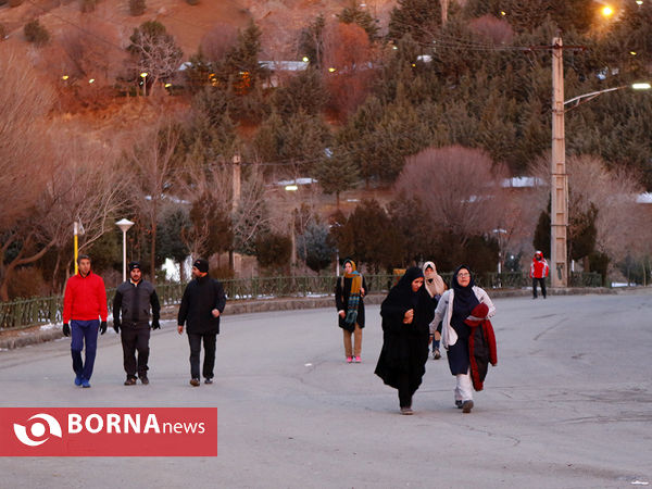 کوهپیمایی کارکنان وزارت ورزش و جوانان با حضور مناف هاشمی