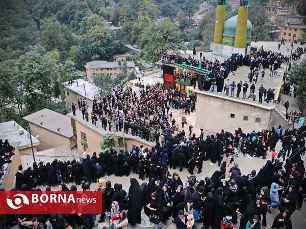 مراسم علم بندان در شهرک تاریخی ماسوله