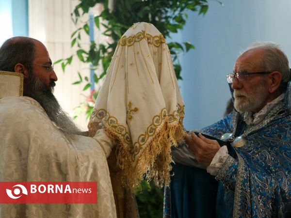 مراسم سال نو میلادی در کلیسای گریگور مقدس