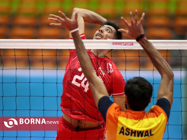 مسابقات والیبال قهرمانی آسیا،ایران - هند