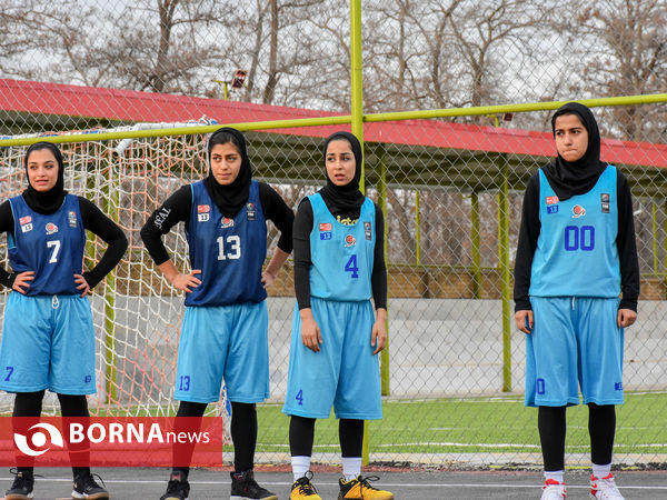 تمرینات تیم بسکتبال اکسیژن اراک