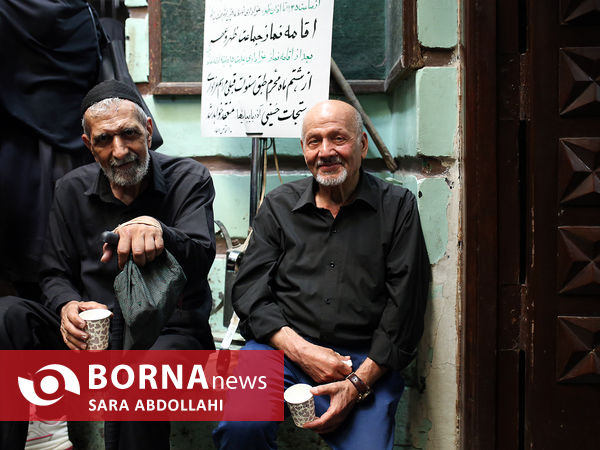 عزاداری روز تاسوعای حسینی علیه السلام در بازار تهران 