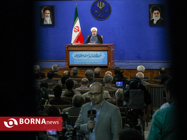 نشست خبری رئیس جمهوری