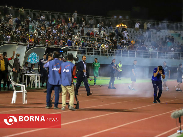 دیدار تیم های فوتبال آلومینیوم - نساجی