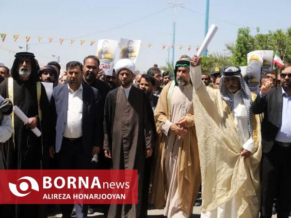 راهپیمایی روز جهانی قدس در خرمشهر